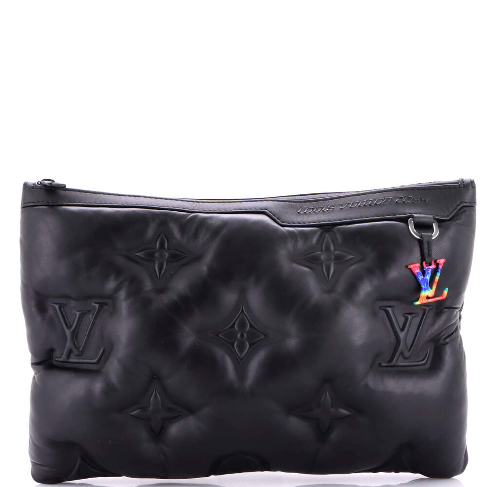Louis Vuitton A4 Pouch Puffer Lambskin #257154L13B
